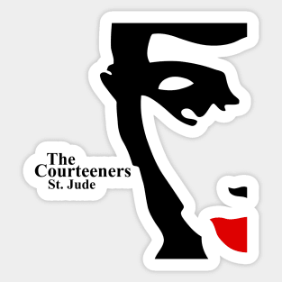 Courteeners Merch The Courteeners St Jude Sticker